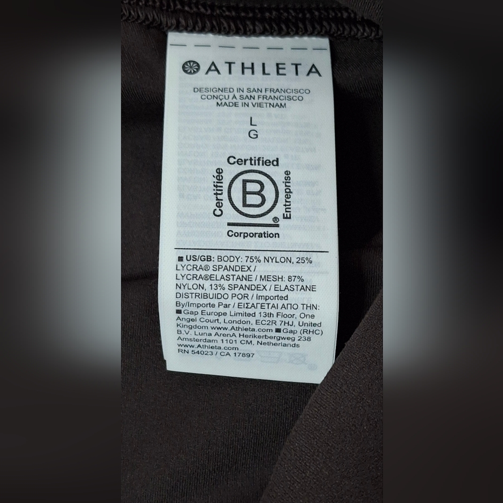 Athleta Mesh Tight - Picture 4 of 12